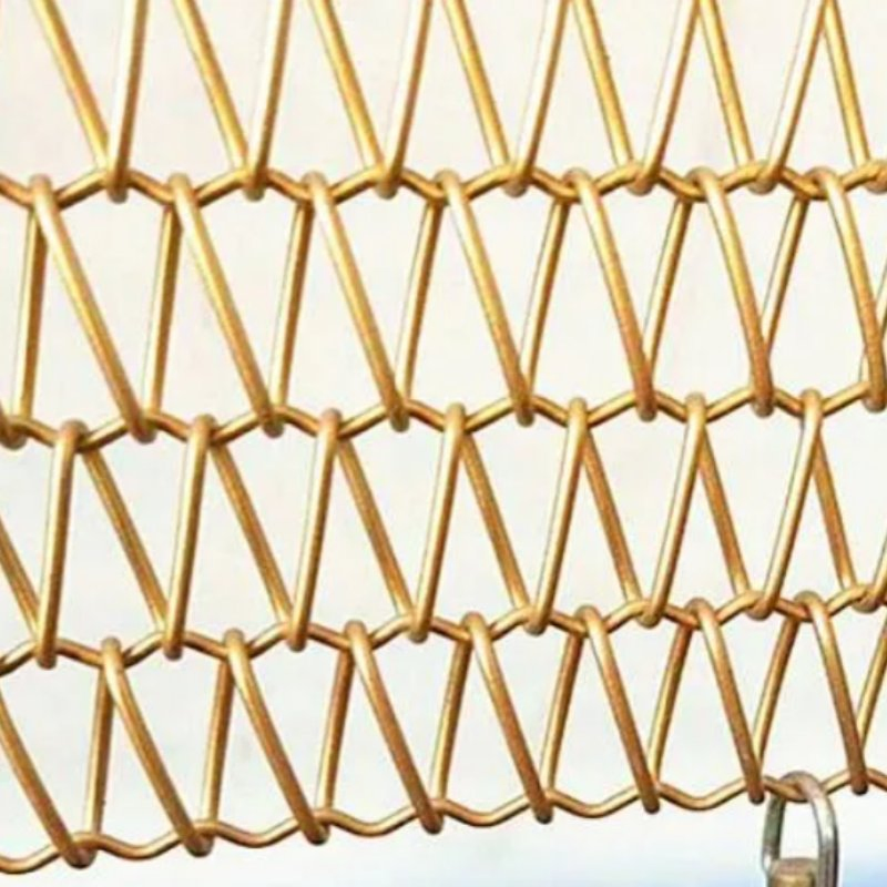 Manufacturer Aluminium Metal Chain Link Mesh Coil Drapery Mesh Curtain Stainless Steel Mesh Chain Link Curtain