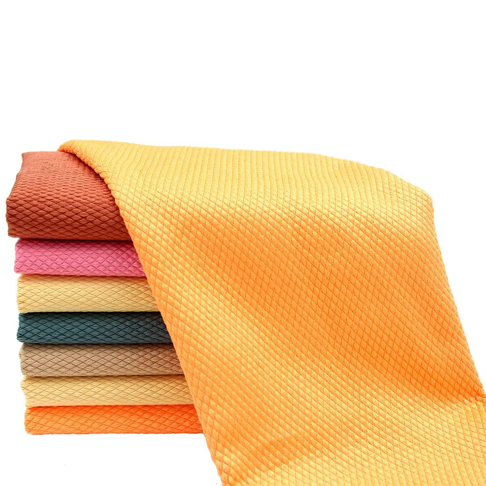 Smooth Lint Free Microfiber Kitchen Hand Drying Glass Towel Dish Cleaning Cloth