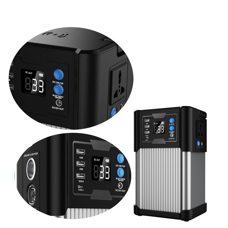 Портативная электростанция 82500 мАч с розеткой 220В