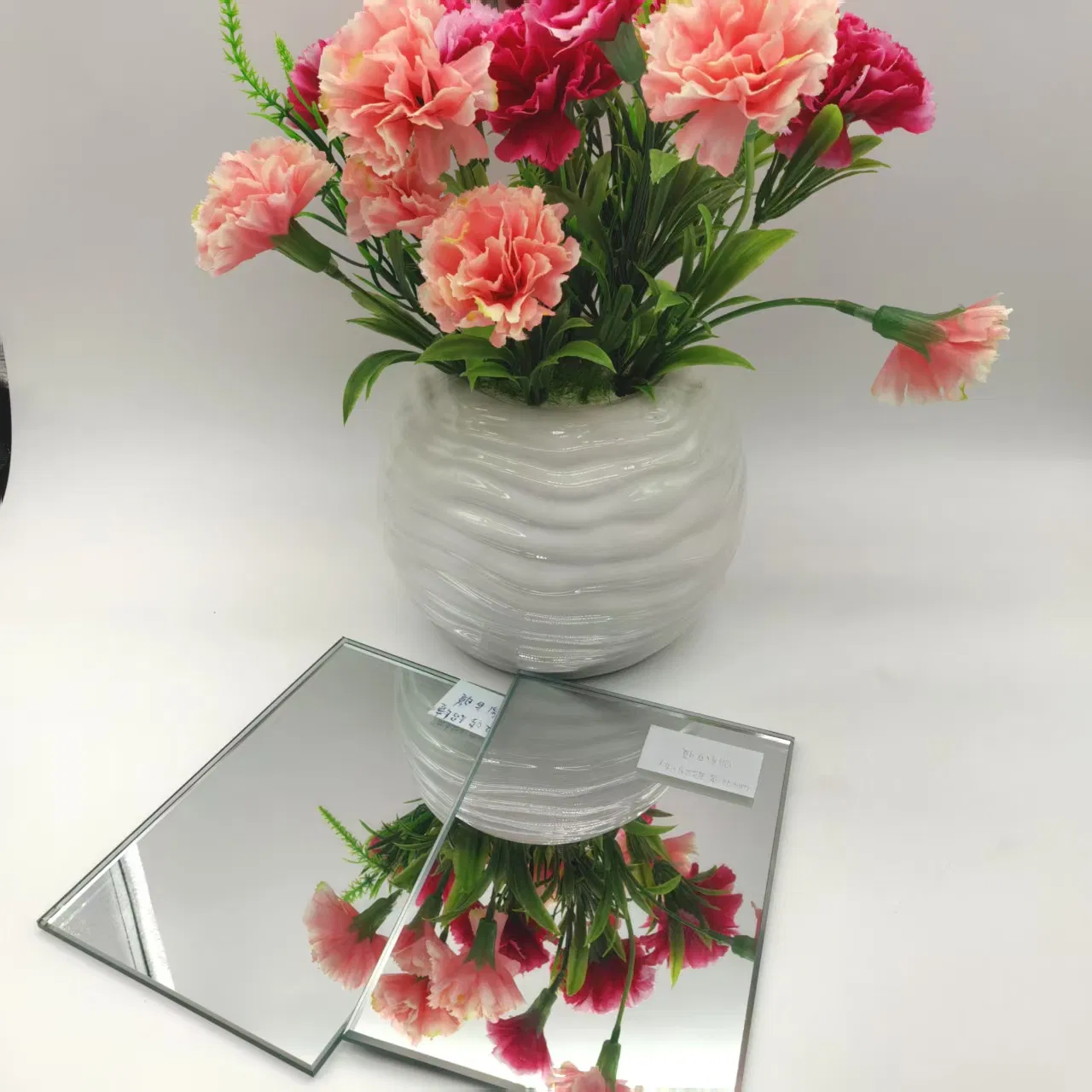 3/4/5/6mm Clear/Ultra Clear/Grey Double Coated Aluminum Safety Mirror Cat 1 for Furniture