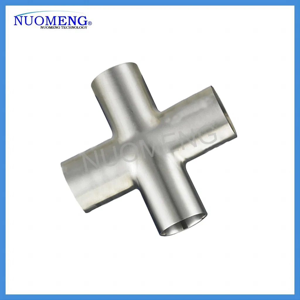Premium Sanitary Stainless Steel Pipe Fitting - Welded Equal Cross