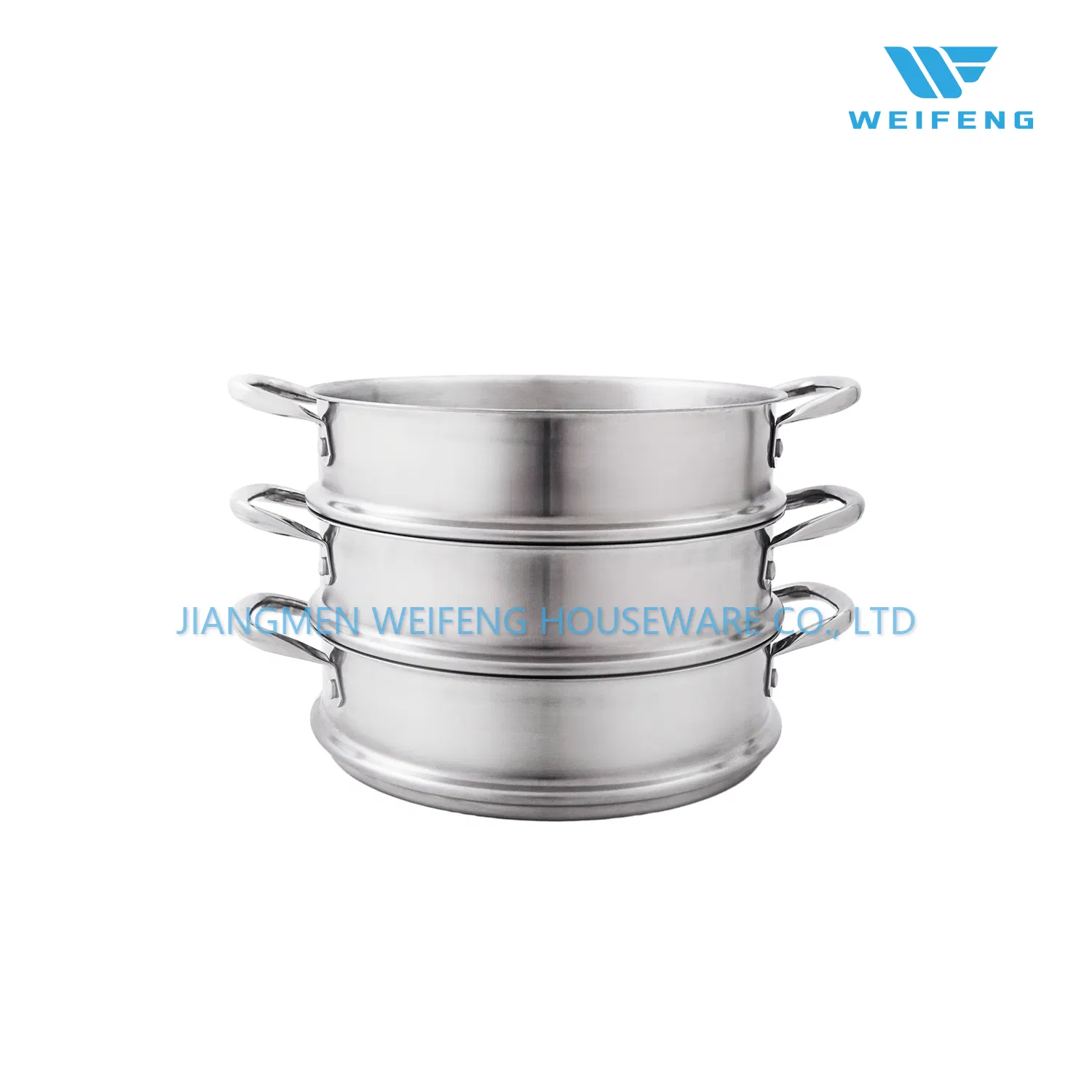 5PCS Couscous Pot Stainless Steel Cookware Set with Three Steamers