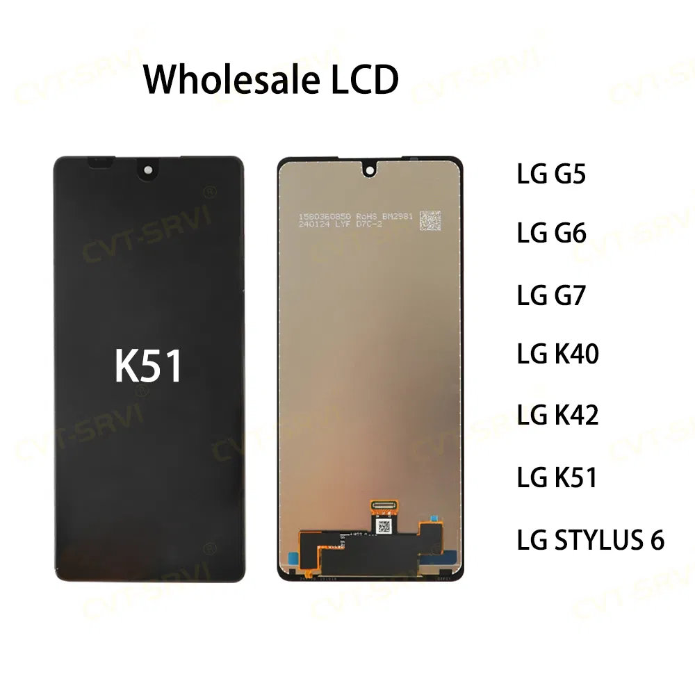 Wholesaler LCD Display for LG Series K40 K42 G5 G6 LCD with Touch Digitizer