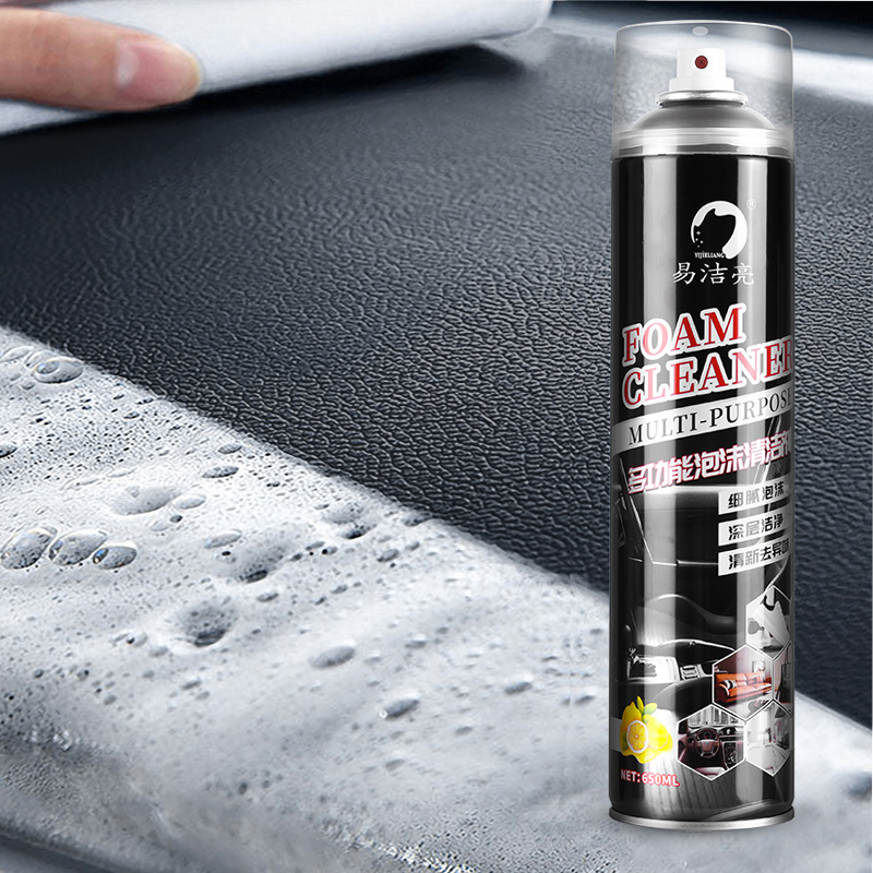 Multi-Functional Foam Cleaner for Leather Goods Gently Cleans Product Surfaces