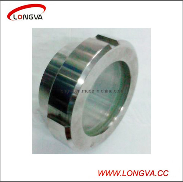 Stainless Steel Sanitary SMS Union Sight Glass with Welding Connection