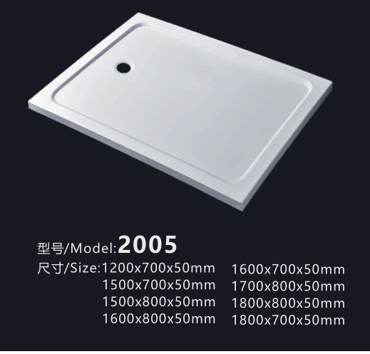 1002 Shower Tray, Acrylic Shower Tray, Shower Holder