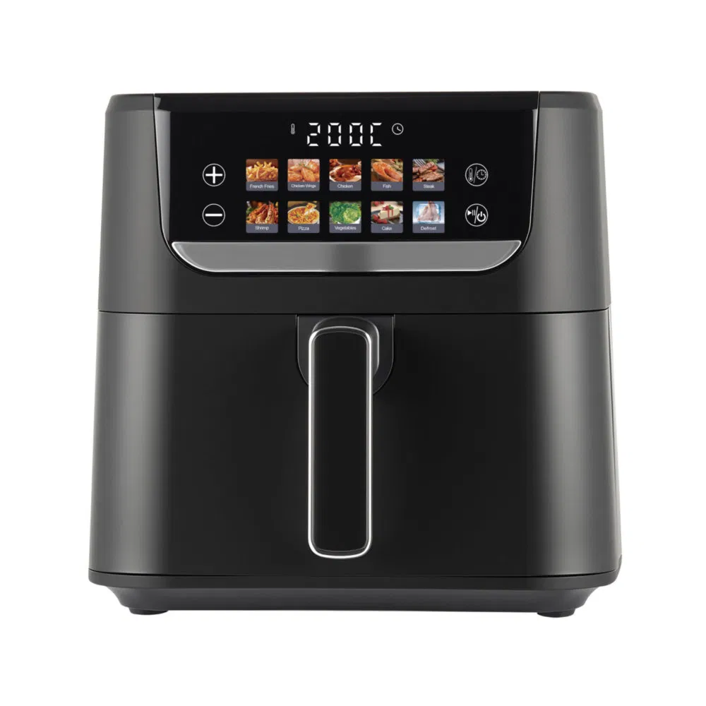 Safe 6L Customizable Touch Screen Air Deep Fryer for Family Gathering