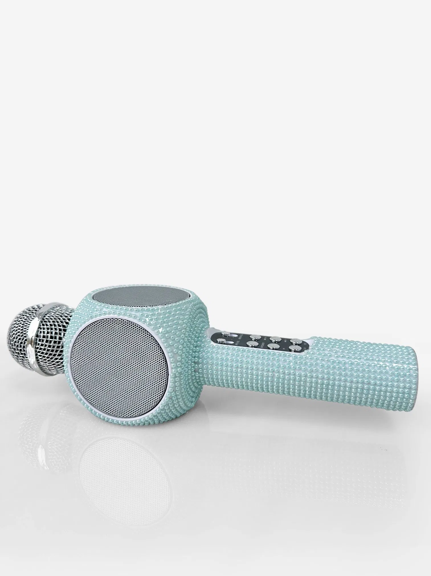 Блютуз-микрофон с караоке и стразсами для детей и взрослых