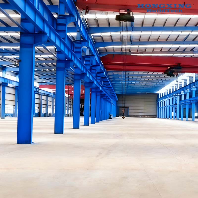 Large Span Steel Building Solution for Projects with Green Wall