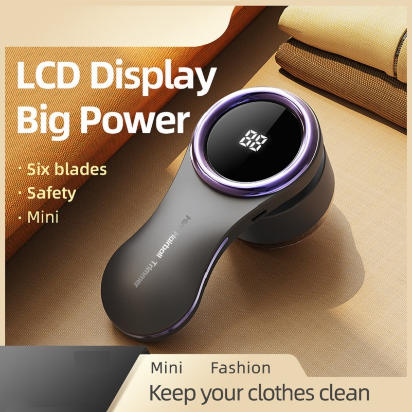 Digital Display Smart Household Pilling Trimmer Can Remove Pilling From Clothes