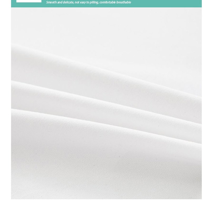 Skin-Friendly Fabric Soft and Comfortable, Breathable, 6-Sided Box Spring Waterproof Mattress Cover