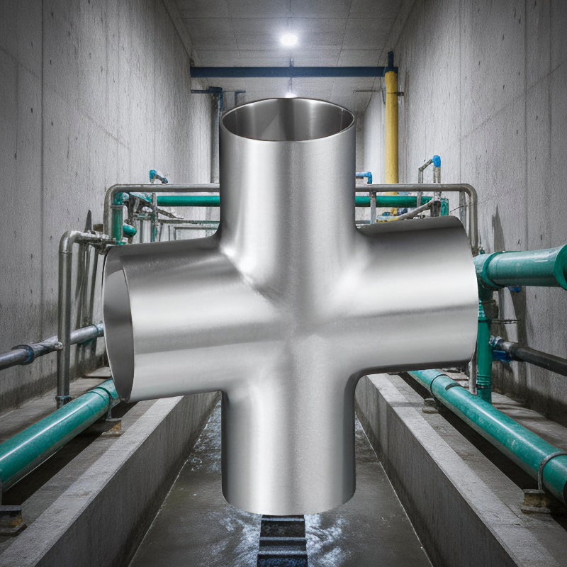 Sanitary Welded Cross