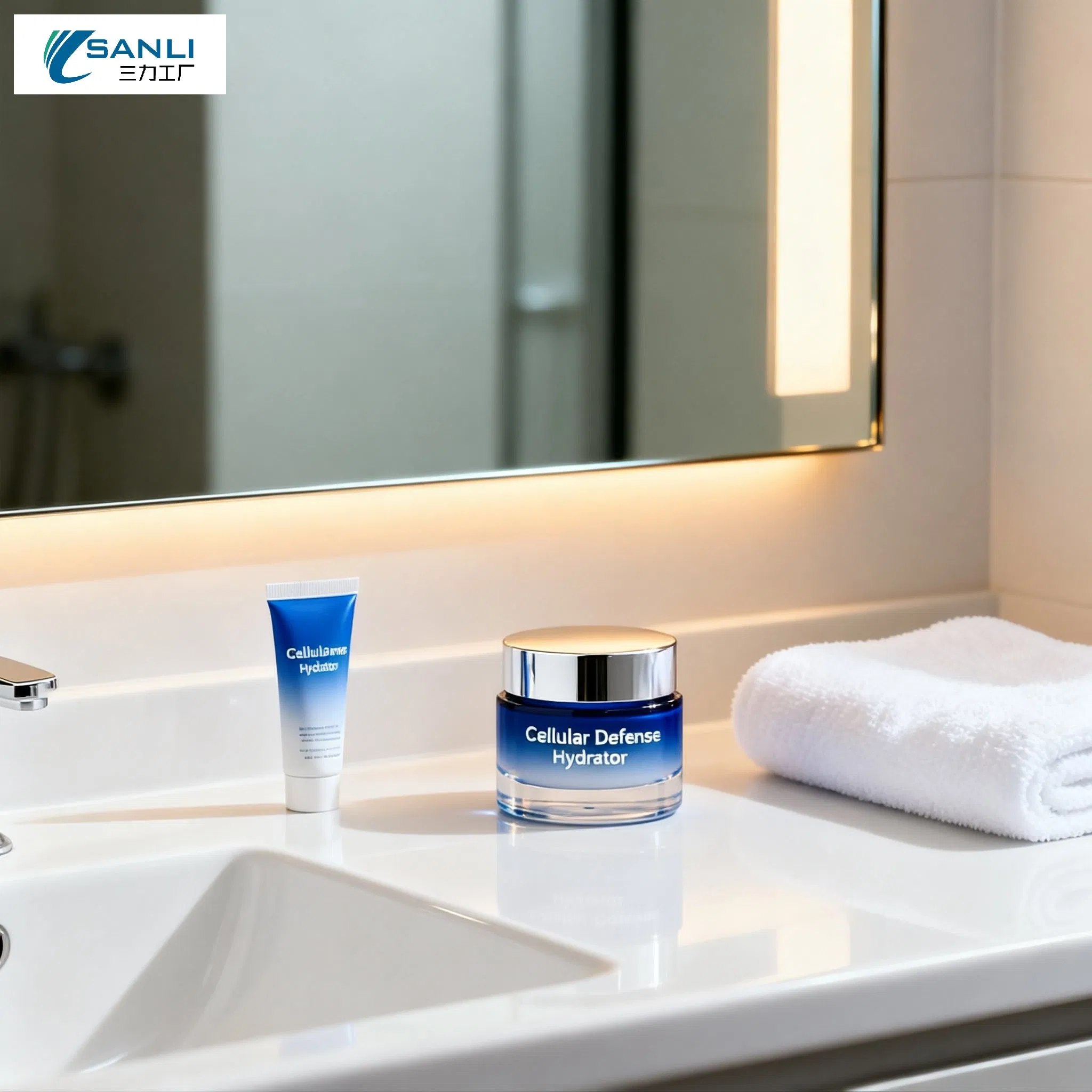 Advanced Moisturizing and Antioxidant Face Cream with Hydrating Oils and Tetrahydro Methyl Pyrimidine Carboxylic Acid for Hydration and Defense