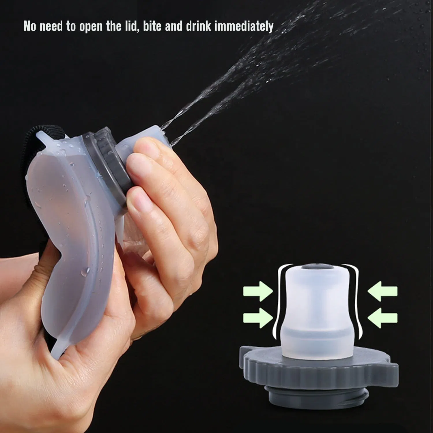 Поясная спортивная бутылка для воды Vigfit