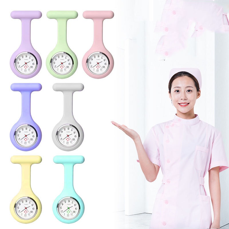 Best Selling Nurse Watch Women's Pin Model Wall Simple Silicone Pocket Watch