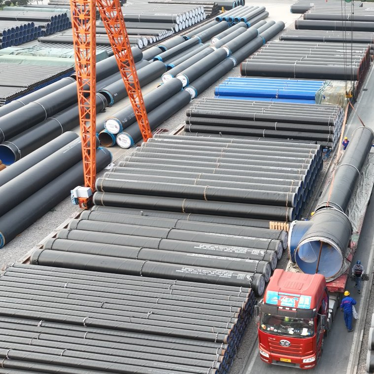 Трехслойная стальная труба 3LPE/3LPP/FBE/PE для водоснабжения