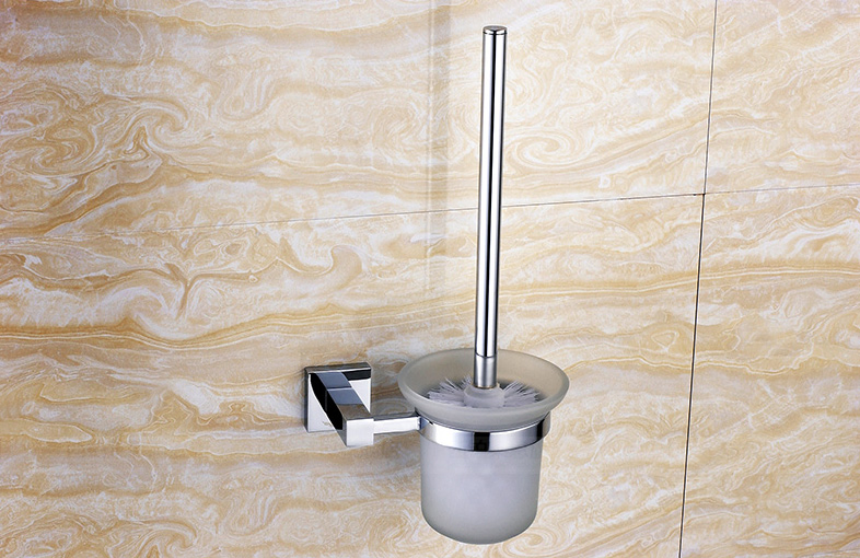 Настенный держатель для туалетного ёршика из латуни