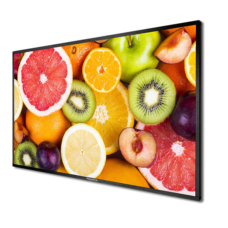 Indoor Digital Signage Kiosk Player LCD Touch Display Bus Advertising Player 43 Inch