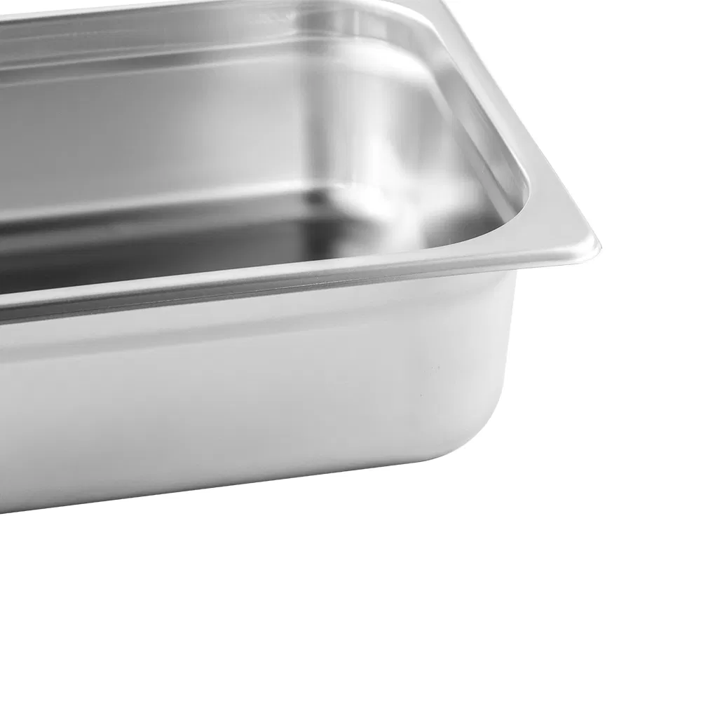 1/2 100 mm Sizes Hotel Supplies Buffet Catering Steam Table Seafood Pan