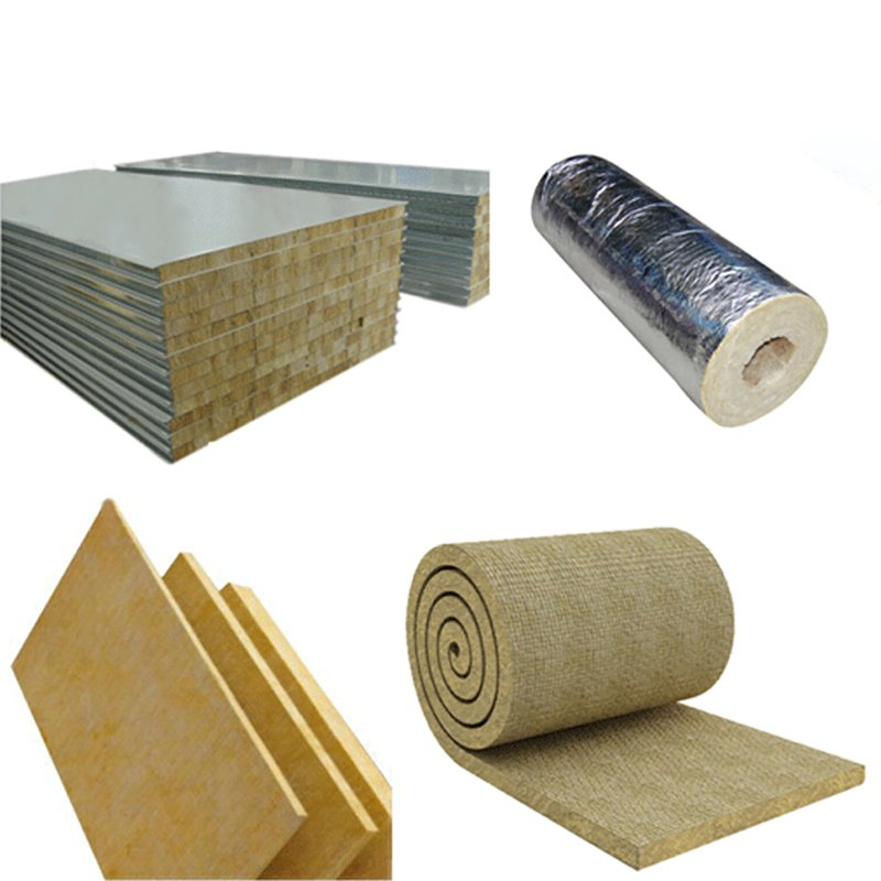 Sound Faced Stone Mineral Wool Batt Insulation Roll
