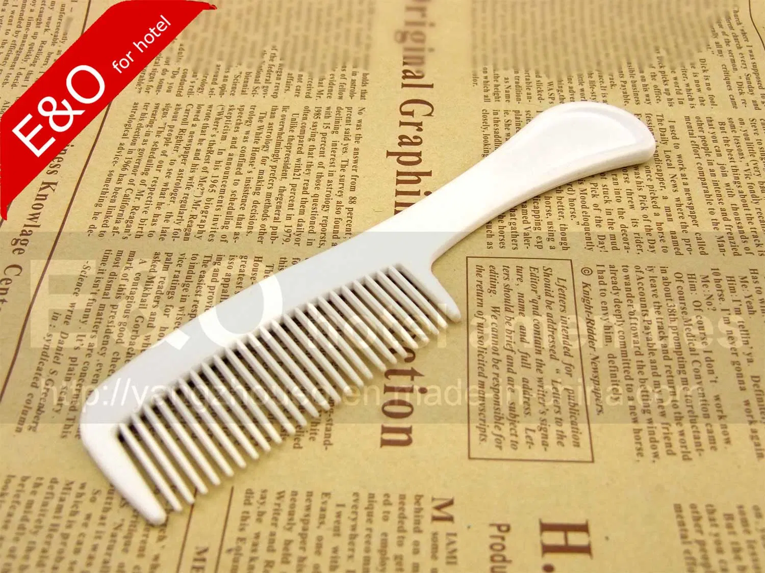 Corn Starch Biodegradable Hotel Comb