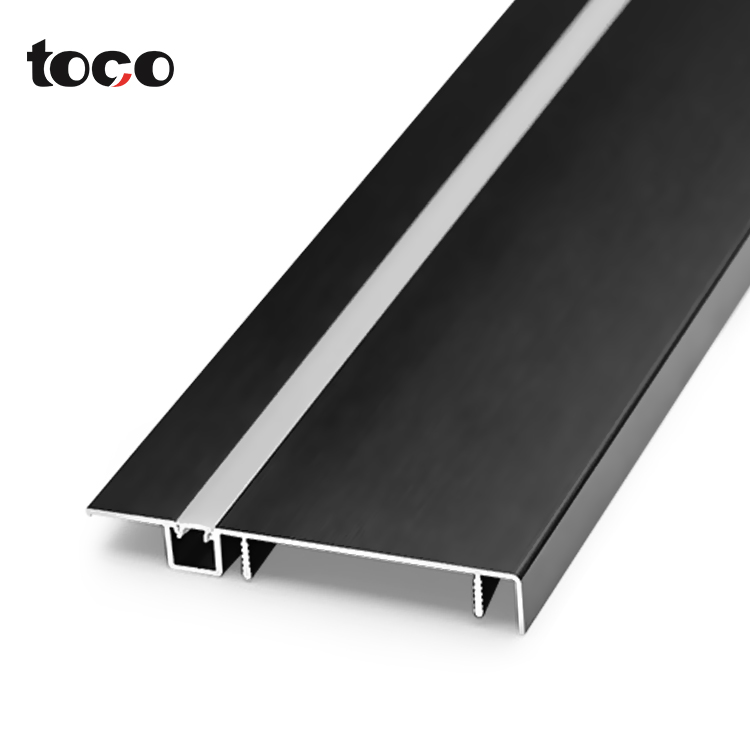 New LED Aluminium Profile Baseboard Recessed Wall Mount Lights Flooring Skirting Board
