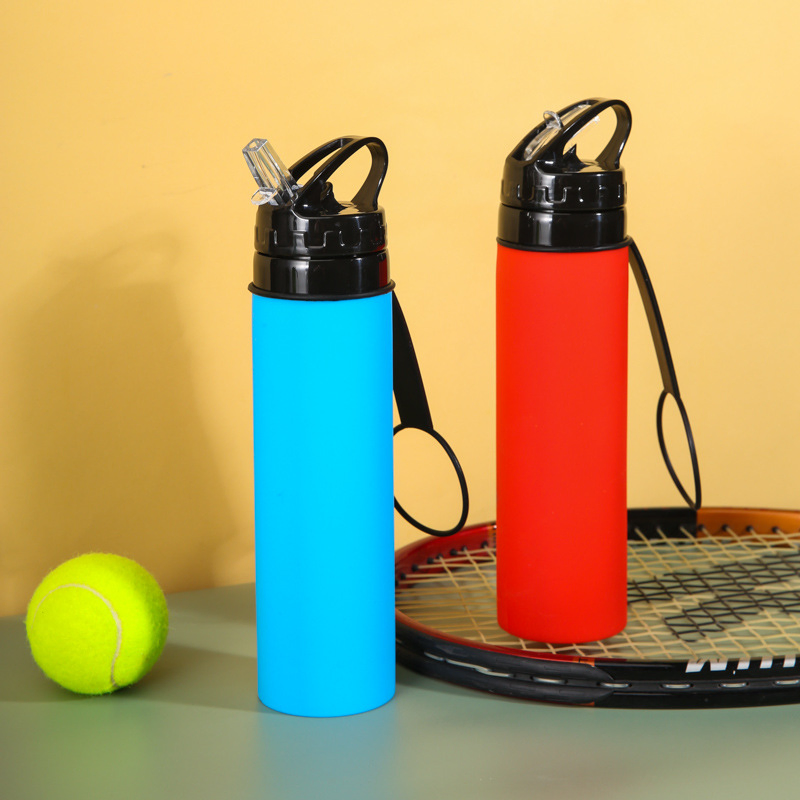 Outdoor Sports Water Bottle Silicone Folding Travel Water Cup