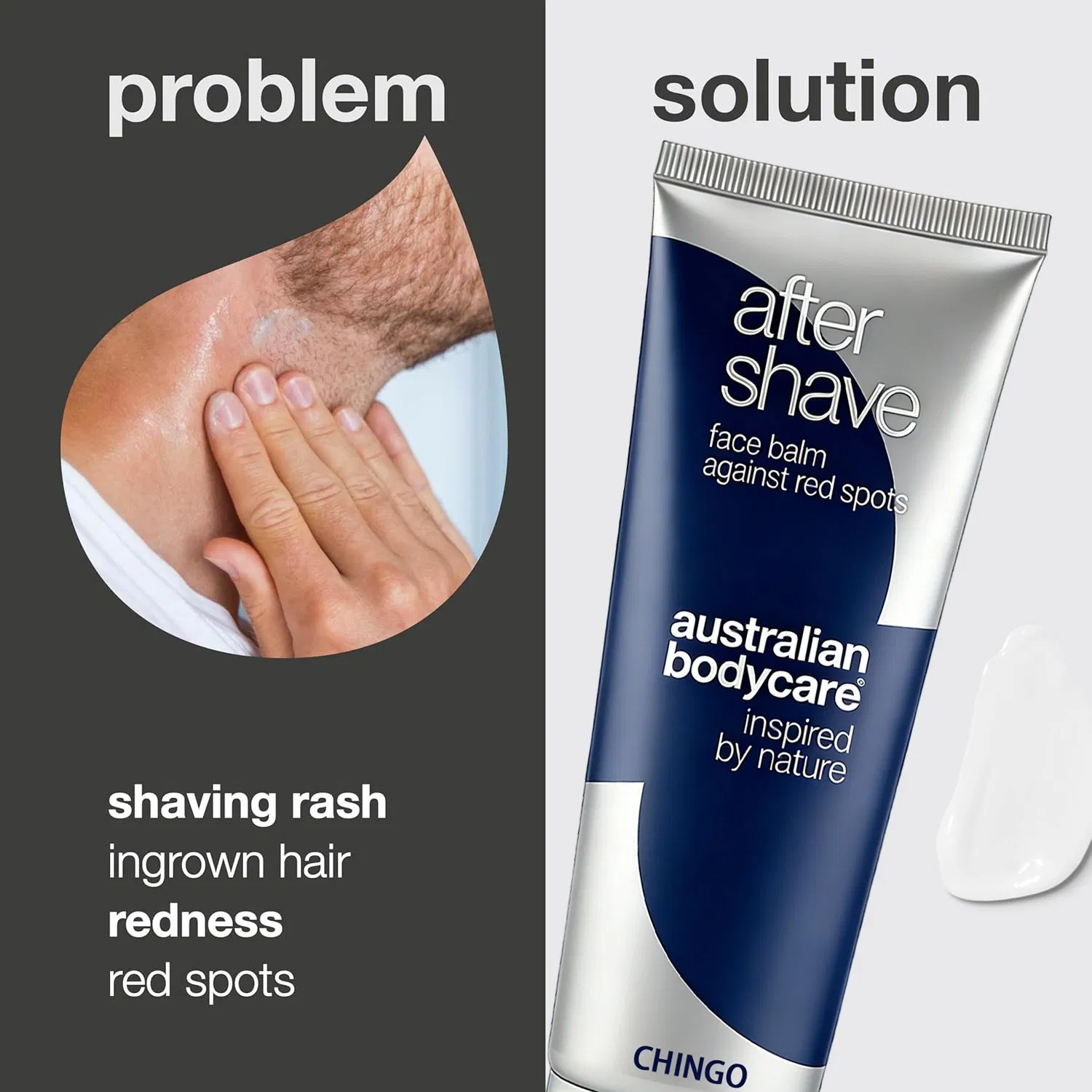 Exquisite Soft Men Aftershave Balm Gentle Hydrating Luxurious Care