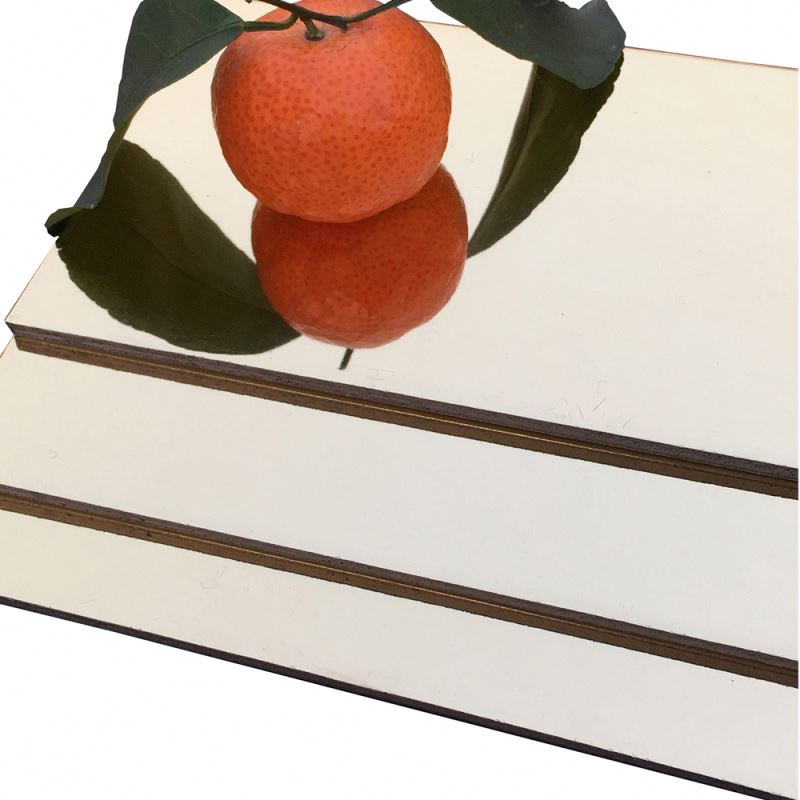 Silver Mirror Golden Mirror Surface ACP Acm Alucobonde Aluminum Composite Panel