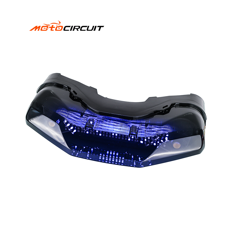Pattern Light Flowing Brake Motorcycle Tail Light with Key Control Rear Lamp
