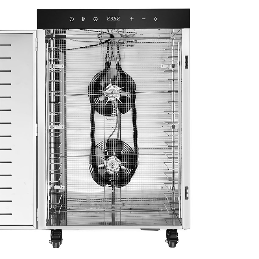 Stainless Steel Fruit Vegetable Meat Dryer Food Dehydrator Industrial 12 Tray Dehydrator for Fruit, Vegetable, Fish Vegetable Dehydrator Machine Dghb16