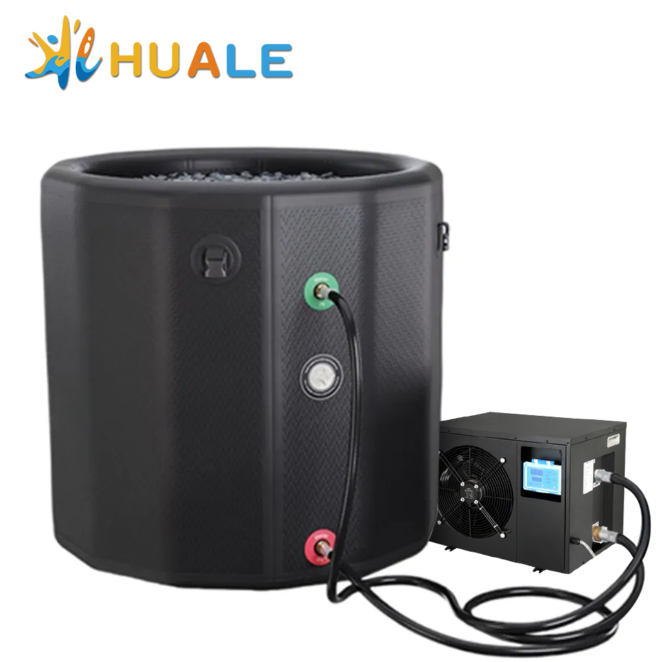 Huale Factory Popular Drop Stitch Inflatable Portable Ice Tub Bath for Sale