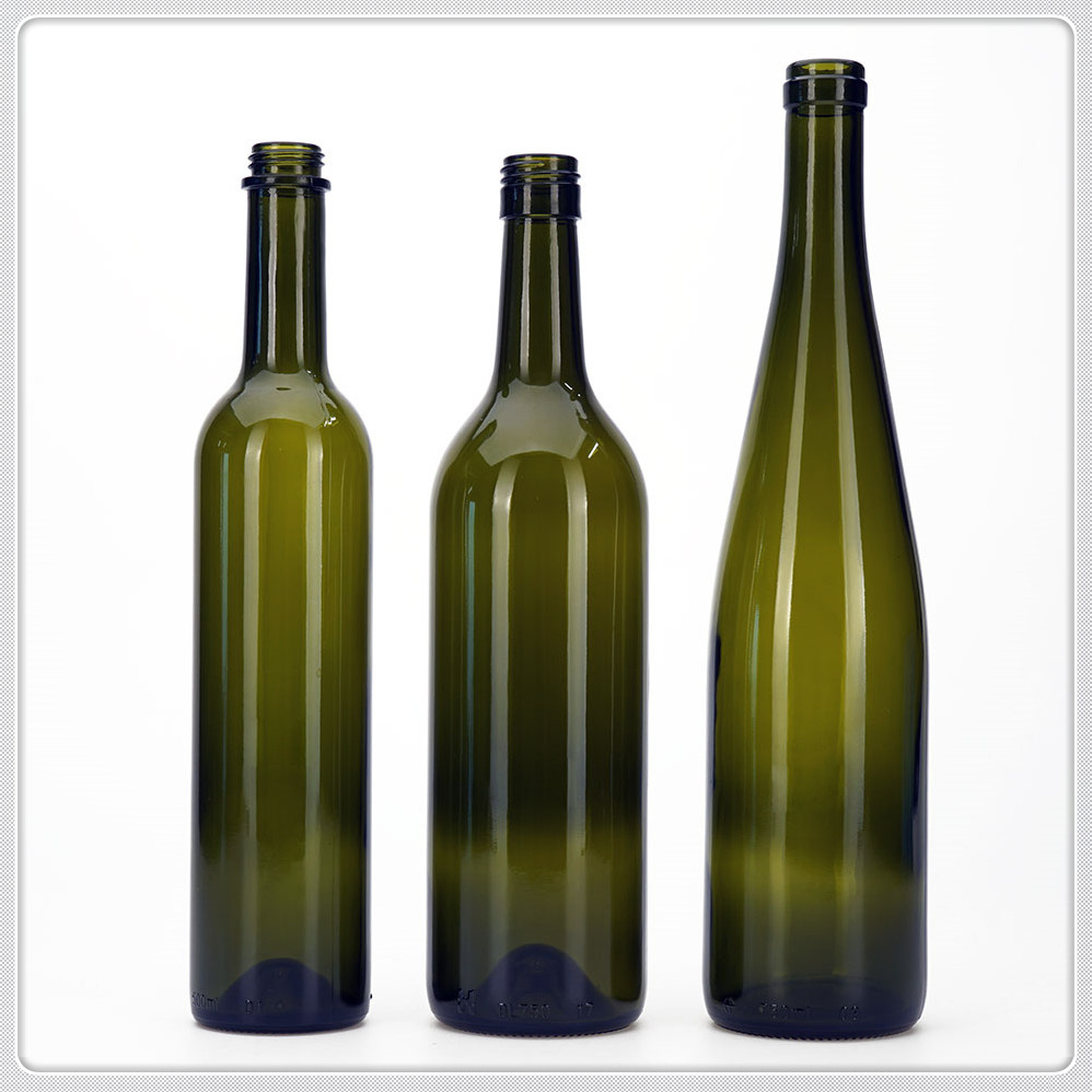 Factory Direct 250ml Olive Oil Glass Bottle with 375ml 500ml Size Variant Selections