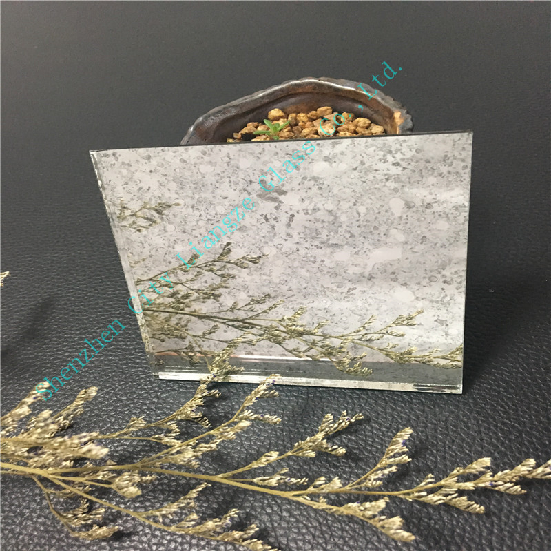 Elegant 4mm Silver Antique Decorative Wall Mirror for Home Decor2.