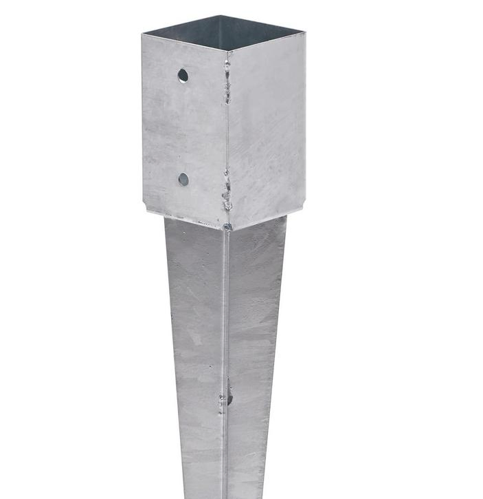 Квадратный грунтовый анкер Besto 121x121x900 мм