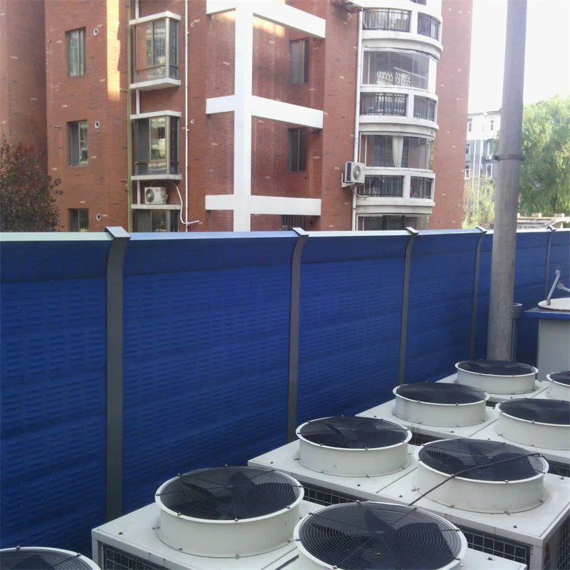Residential Soundproof Barrier Wall Galvanized Steel Noise Reduction Fence