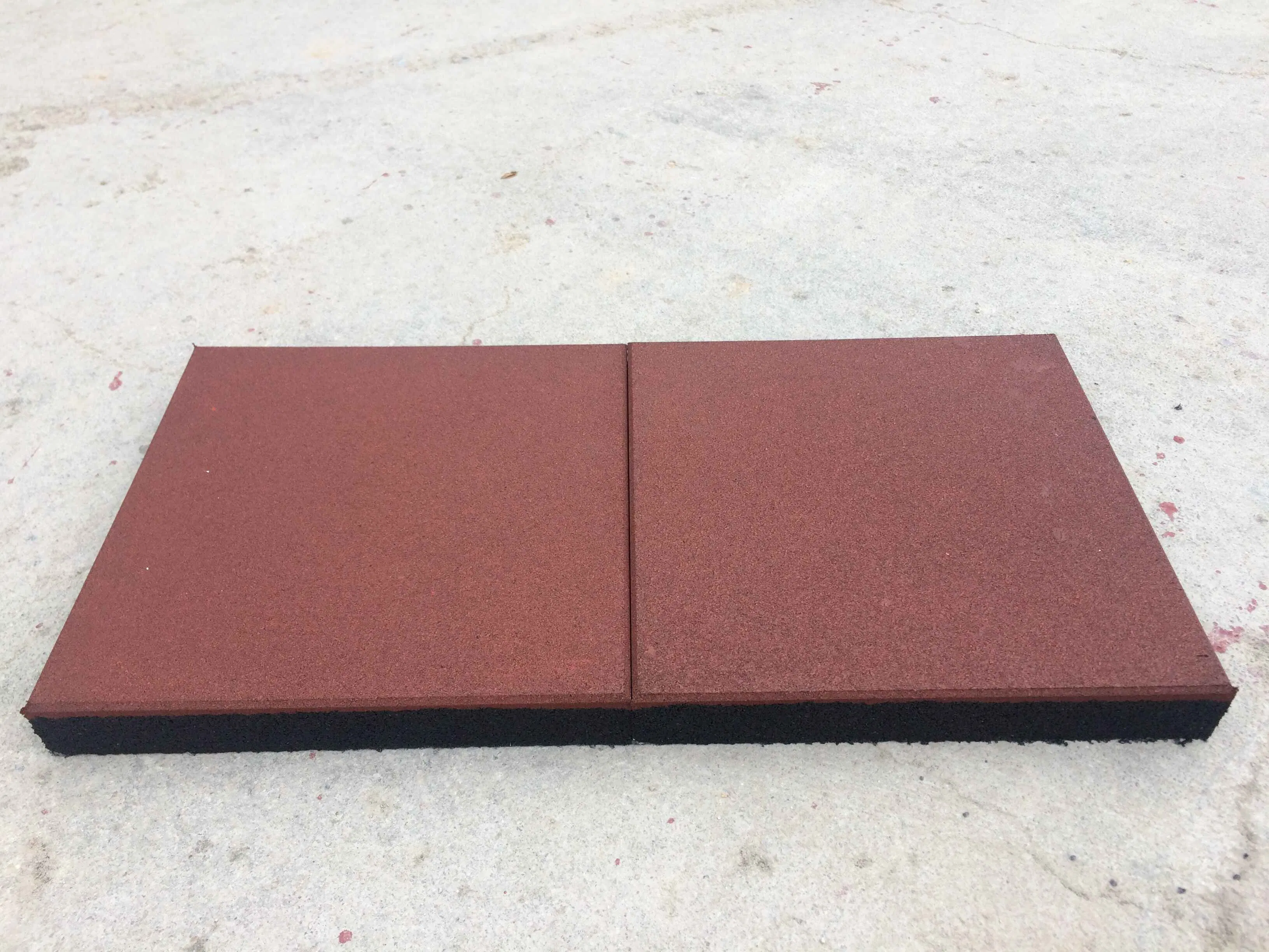 Outdoor Safety Rubber Tiles Mats Floor for Children Playground School/Park Use Rubber Tile Mat