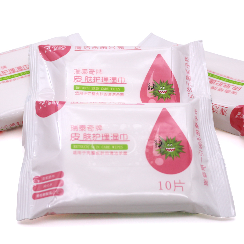 Skin Care Wet Wipe Disinfectant Chlorhexidine Gluconate Disinfectant Towelettes 10 PCS/Pack