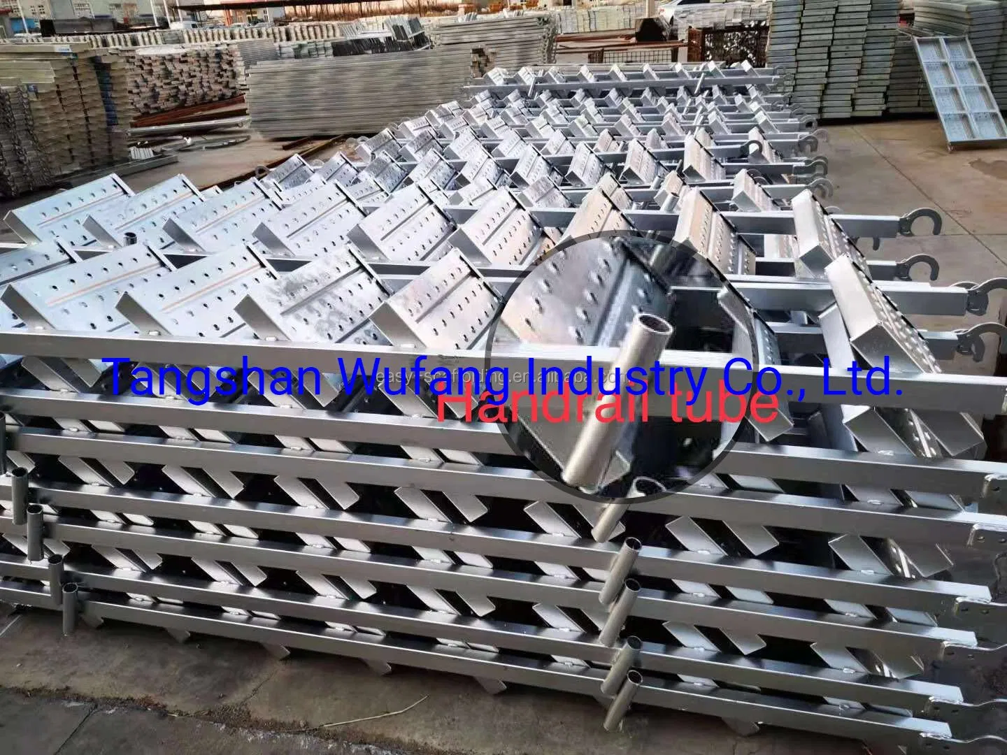 Industrial Scaffolding Steel Ladder Staircase for Ringlock Platform System