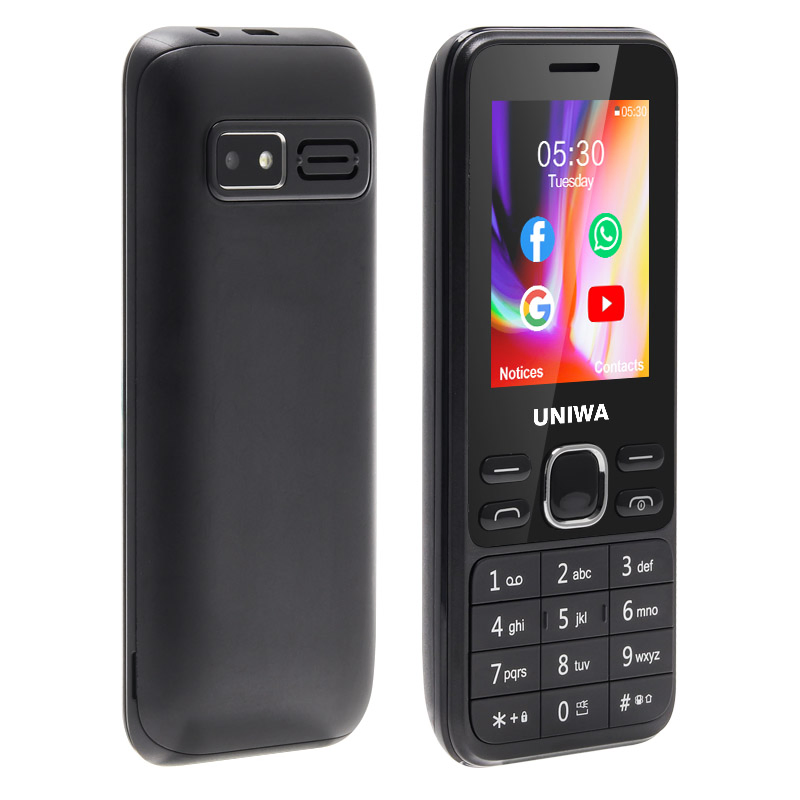 Кнопочный телефон Uniwa K2401 с GPS и KaiOS