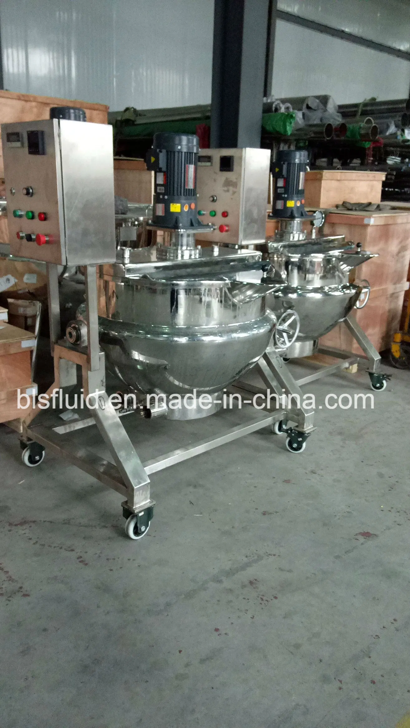 L&B Top Sale Stainless Steel Electric Heating Jacketed Kettle