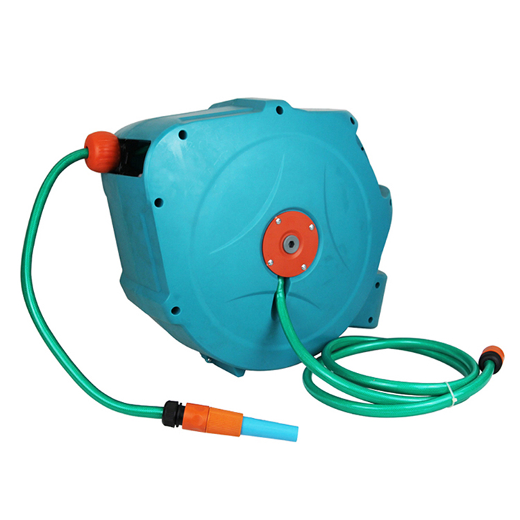 Lightweight PP Plastic Garden Groundwork Adjustable Water Hose Reel Cart