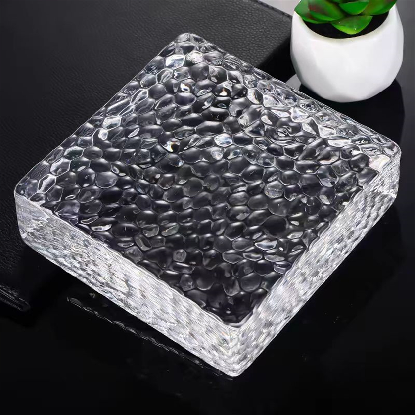 Different Color Art Design Glass Bricks for Building Indoor Wall Decoration Materials