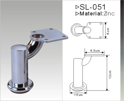 Furniture Accessories Table Base Cabinet Office Chair Parts Custom Chrome Iron Metal Sofa Legs