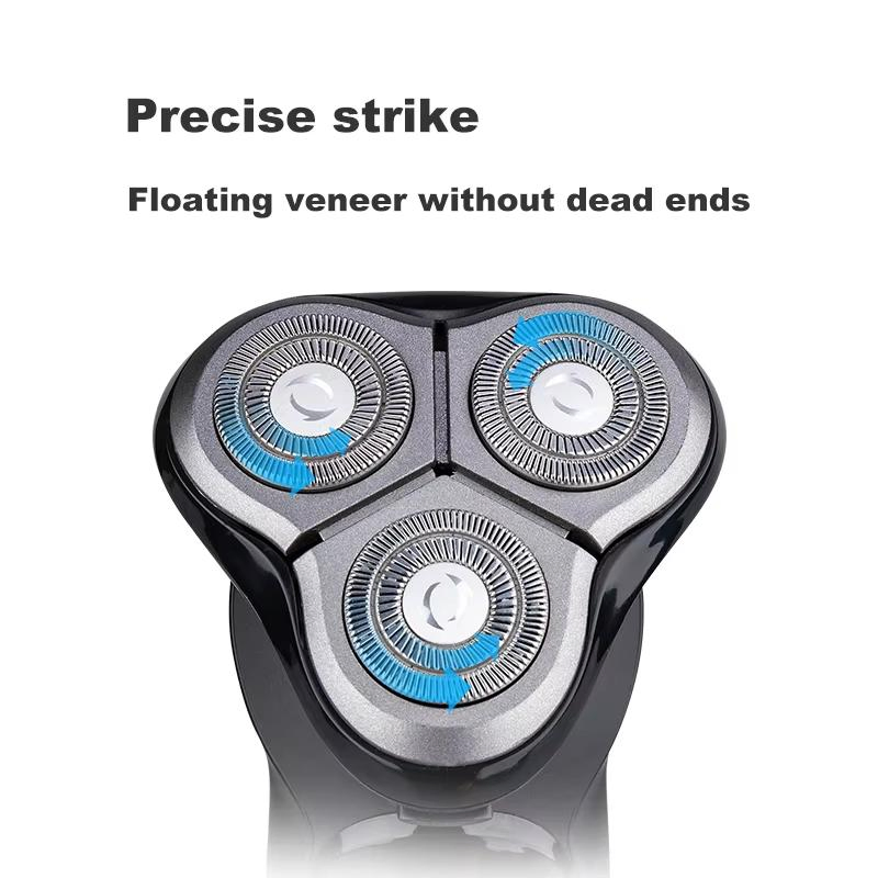 New Design Rechargeable Stainless Steel Electric Beard Shaver Sets for Men