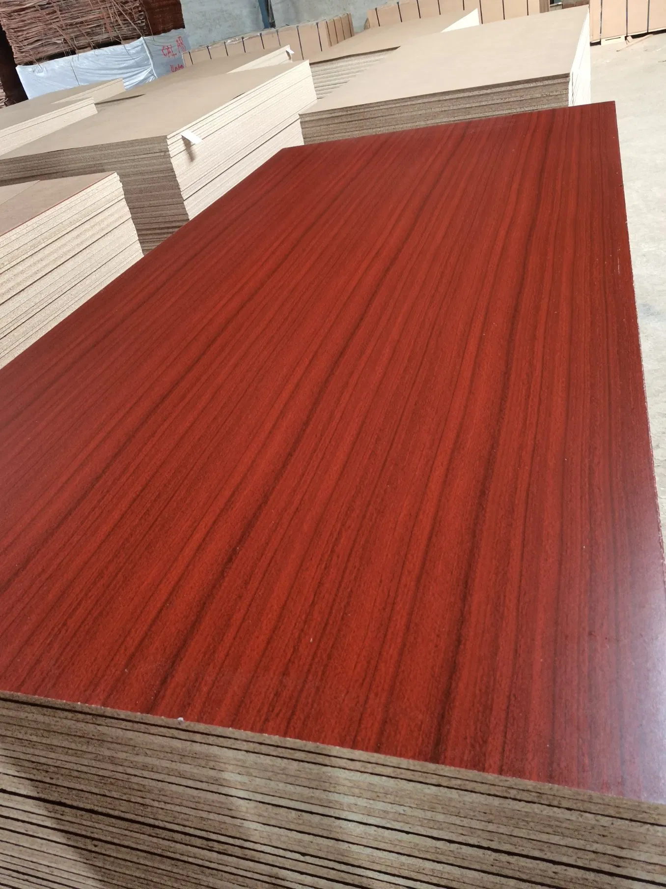 Melamine Furniture Grade Melamine Faced Plywood Synchronized Recon Plywood From Factory