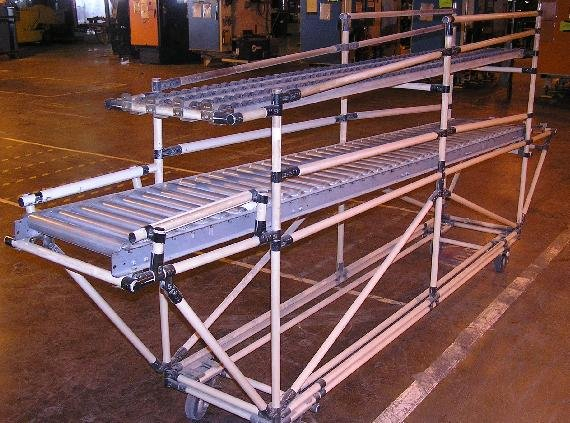 Pipe Joint System Joint for Flow Rack Shelf