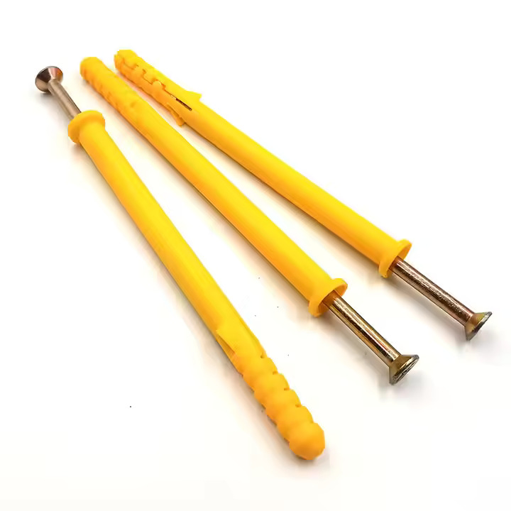 Пластиковый анкерный болт с распорной втулкой