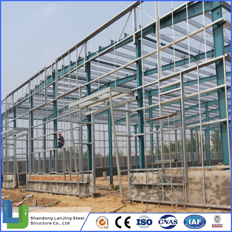 Industrial Structure Customized Wind-Resistant Prefabricated Steel Q355b Building Shed for Steel Structures