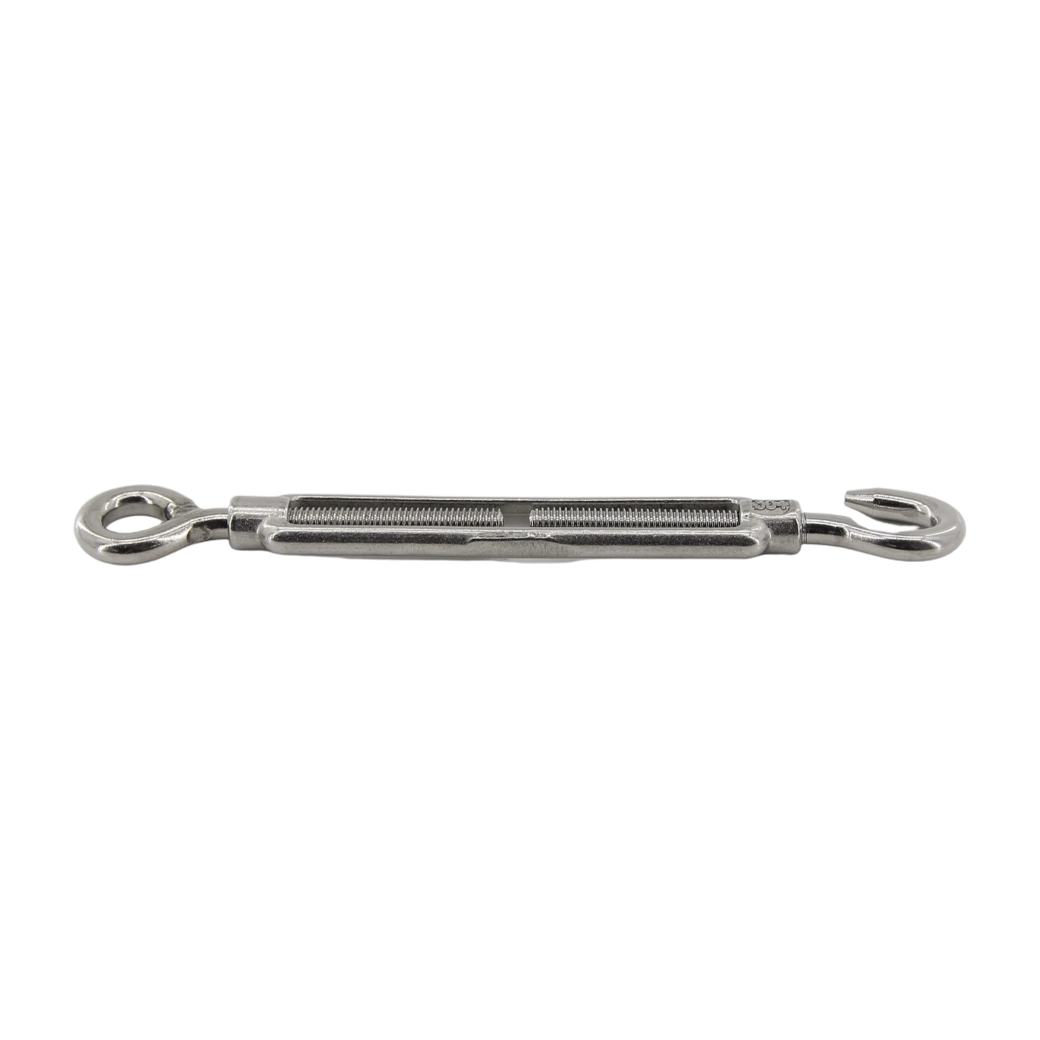 Premium Quality Stainless Steel Hardware Rigging Wire Rope J Hook Turnbuckle with Eye and Eye